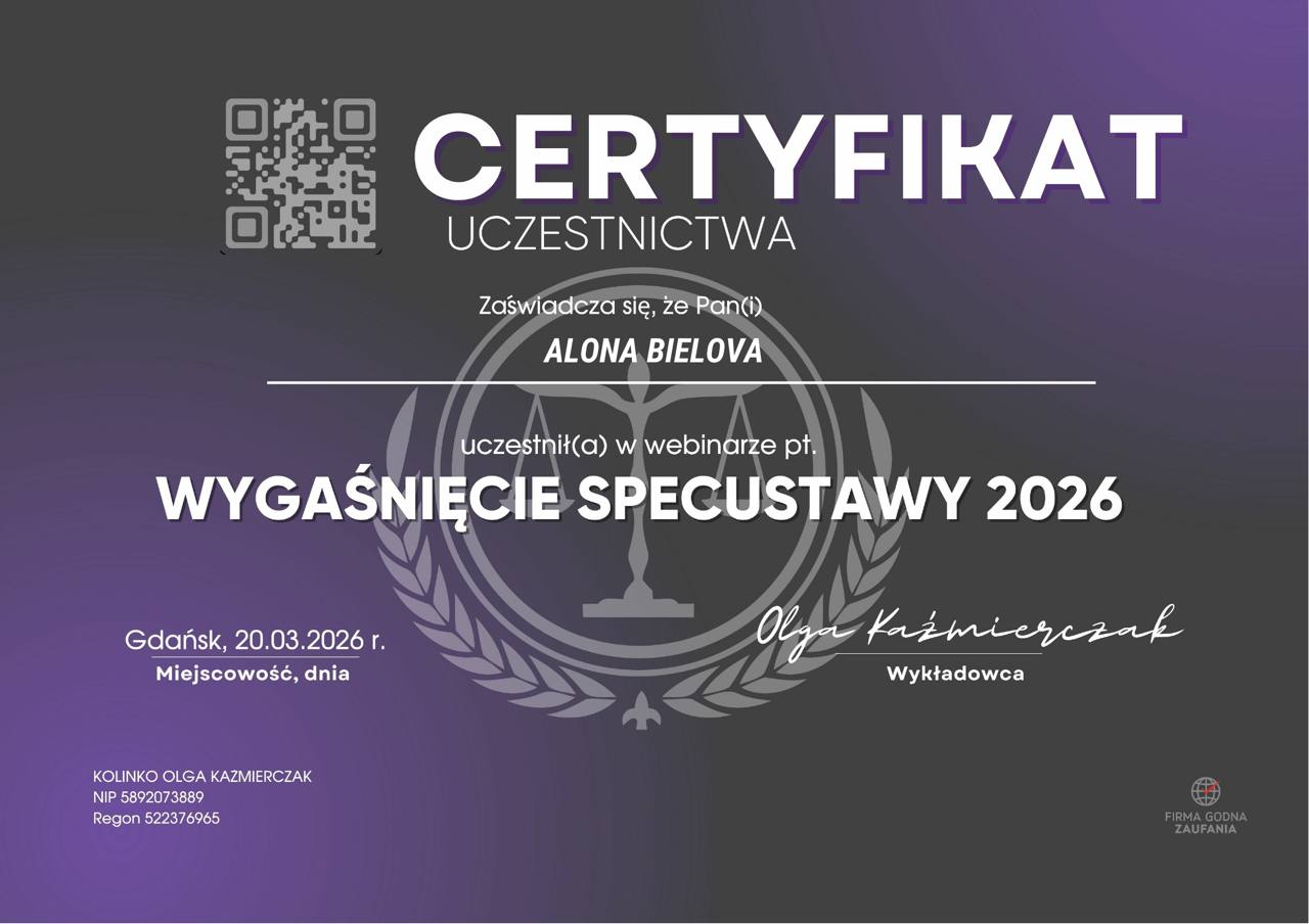 Wygaśnięcie specustawy 2026