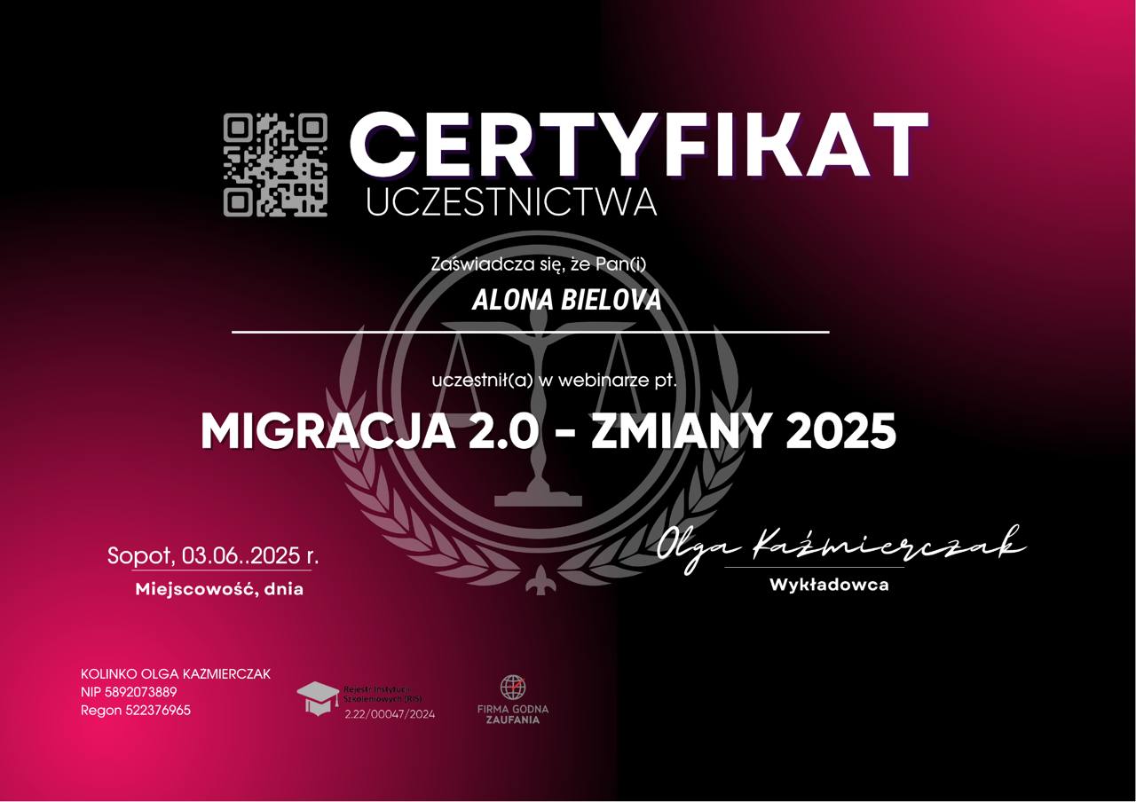 Migracja 2.0 — zmiany 2025