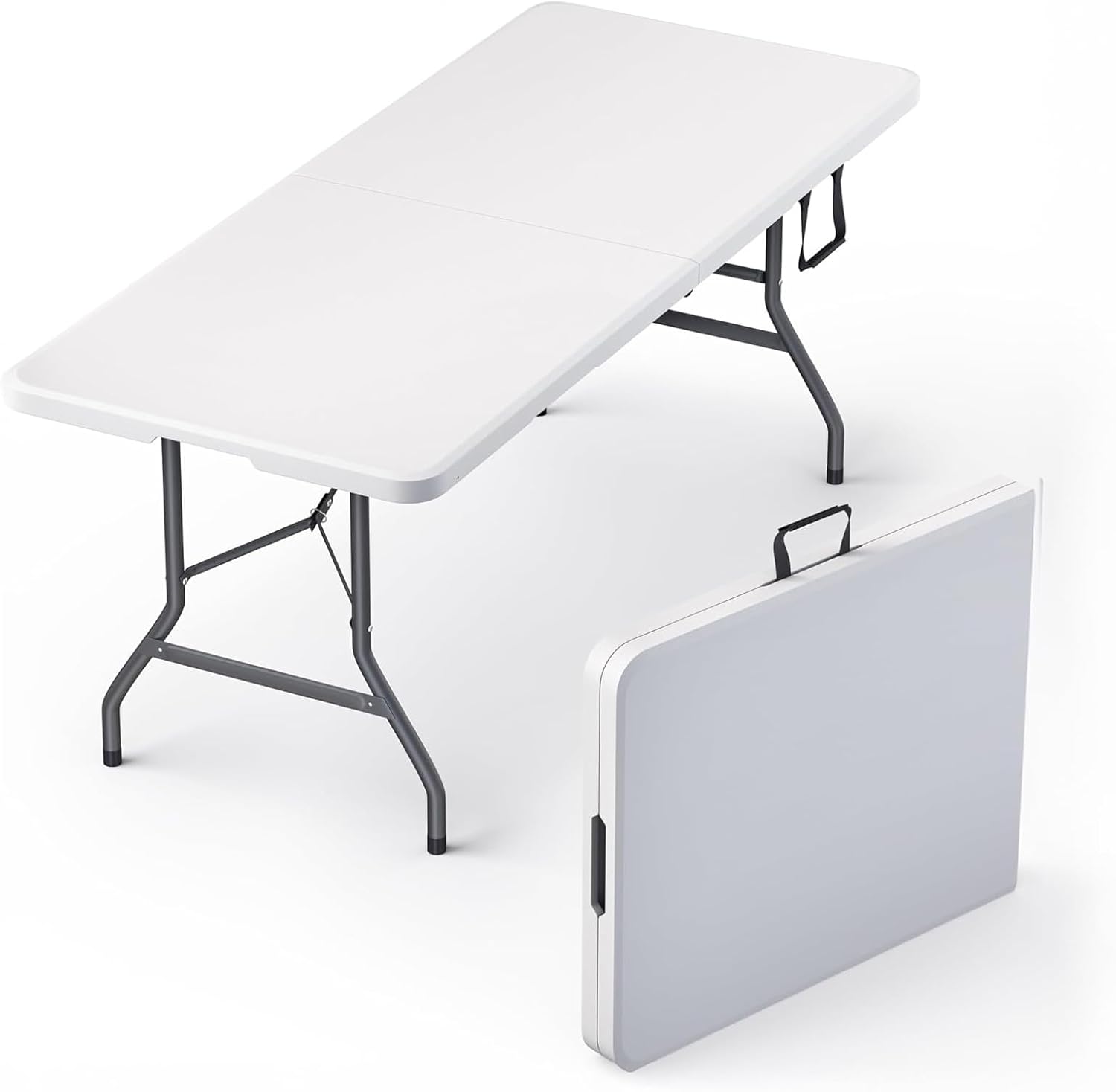 6FT Foldable Table with Built in Handle