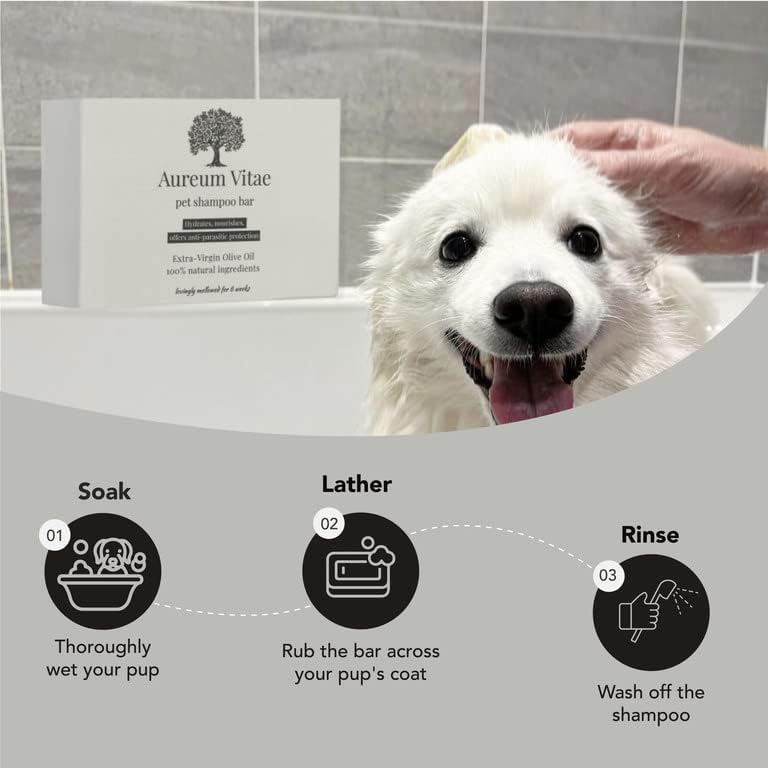 How to use: Soak, Lather, Rinse