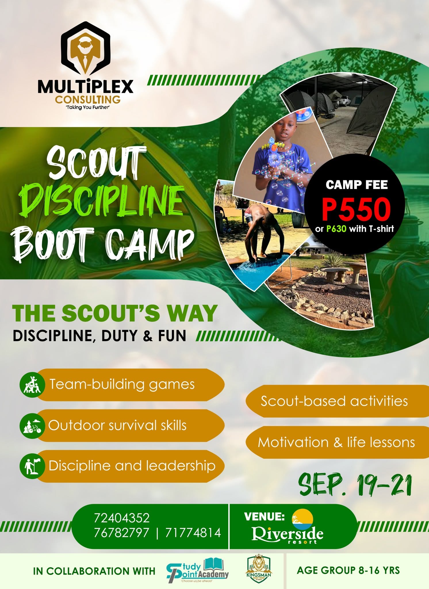 Flyer / brochure portfolio example
