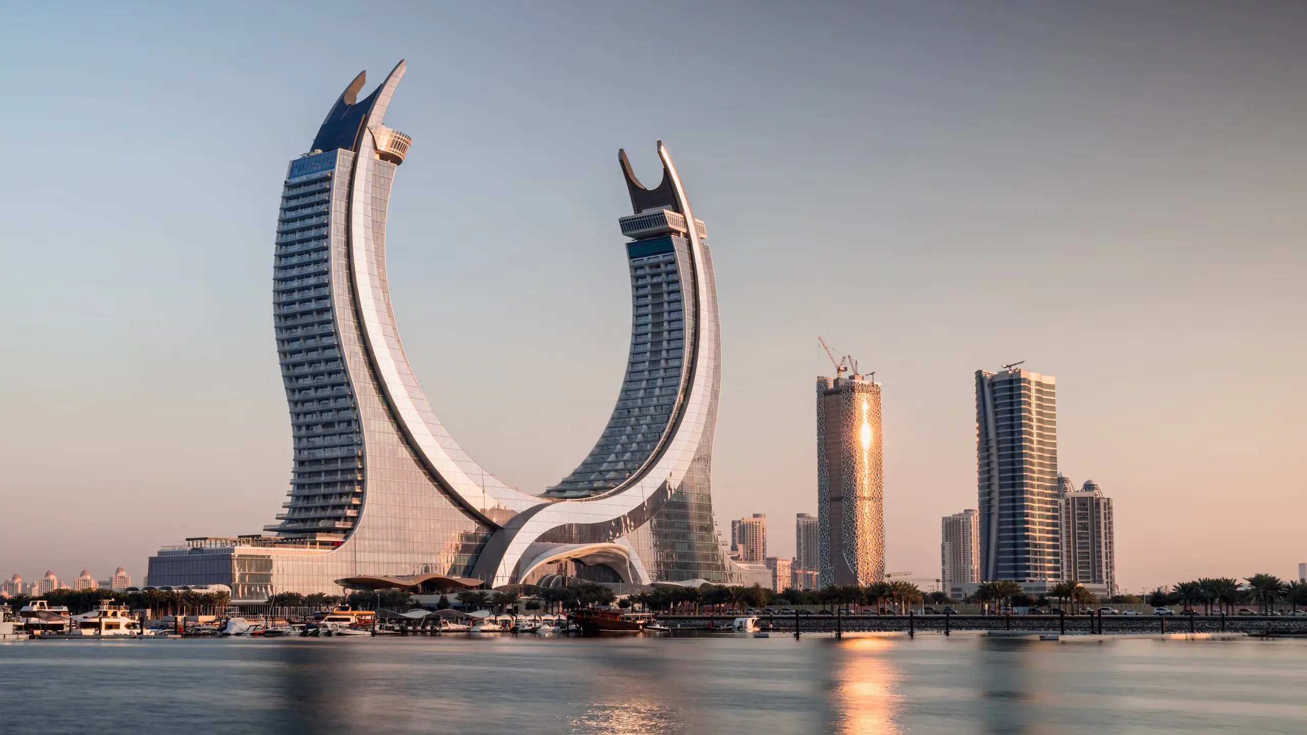Lusail, Qatar skyline