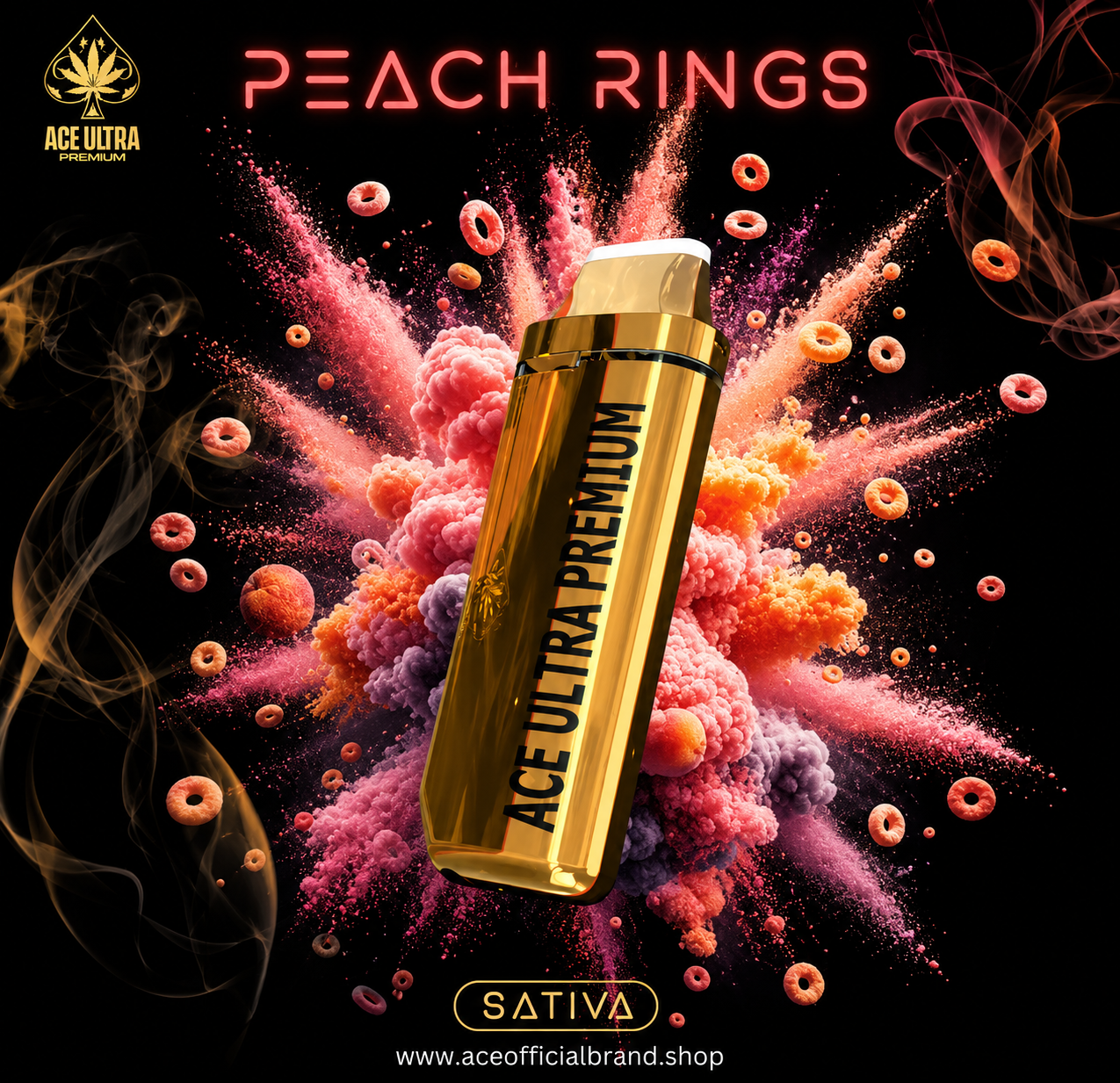 ACE ULTRA PEACH RINGS GEN 5