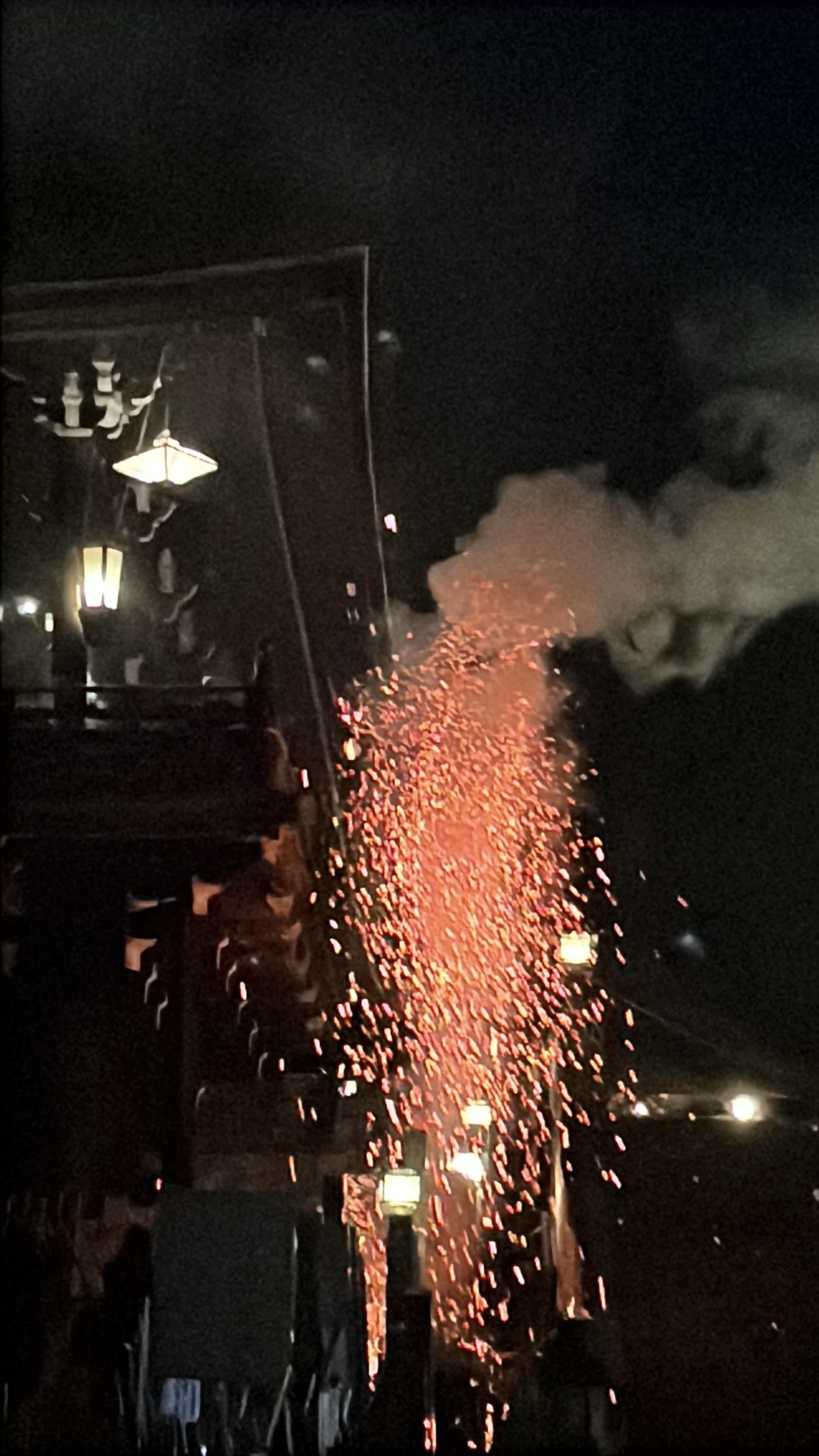Omizutori fire festival