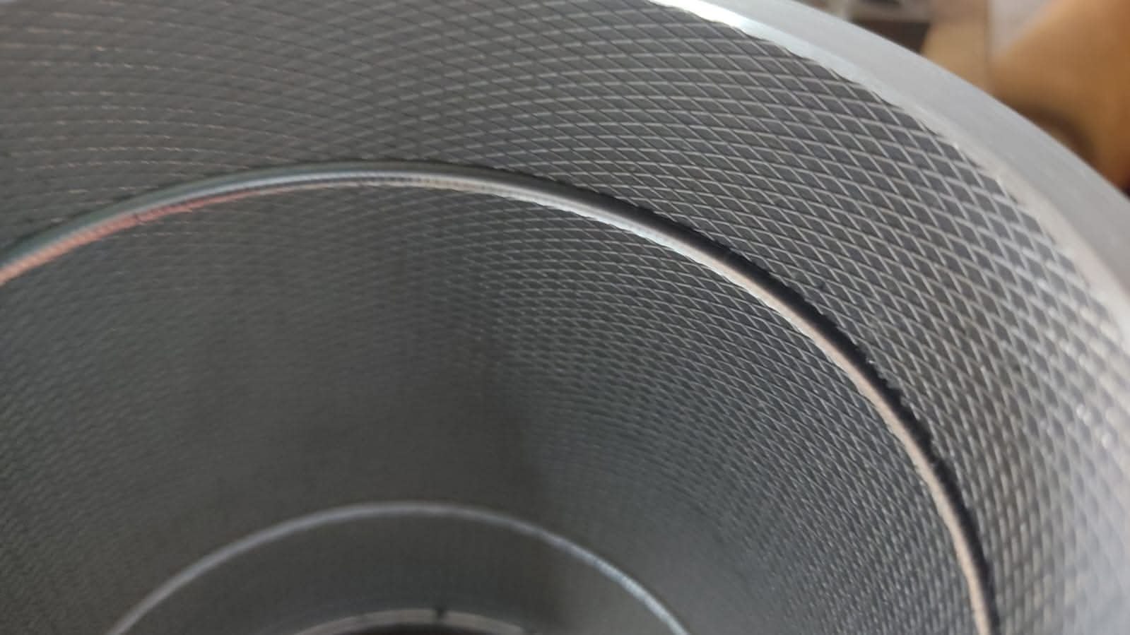 Stepped cylindrical machined part