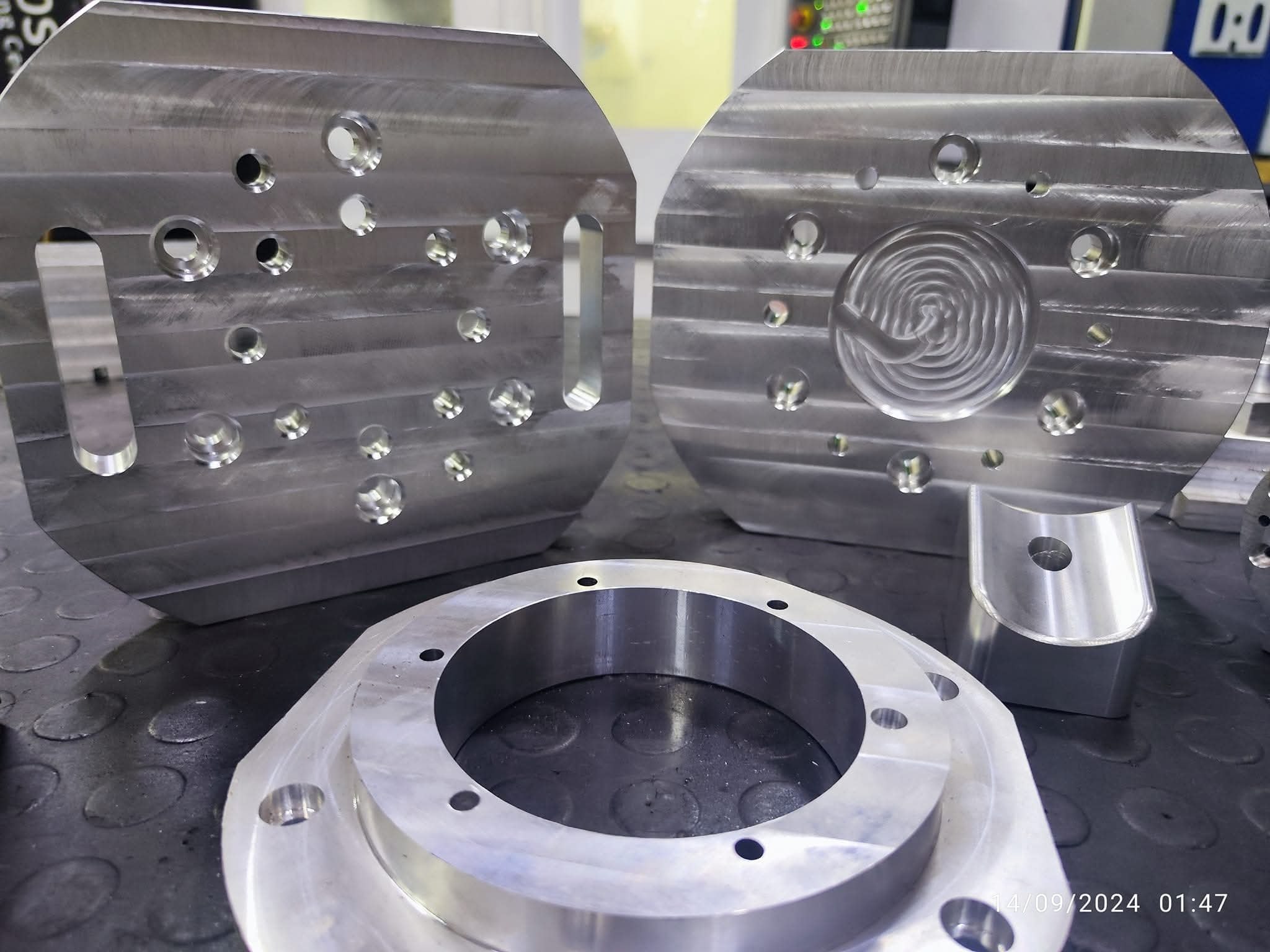Wrapped steel flanges