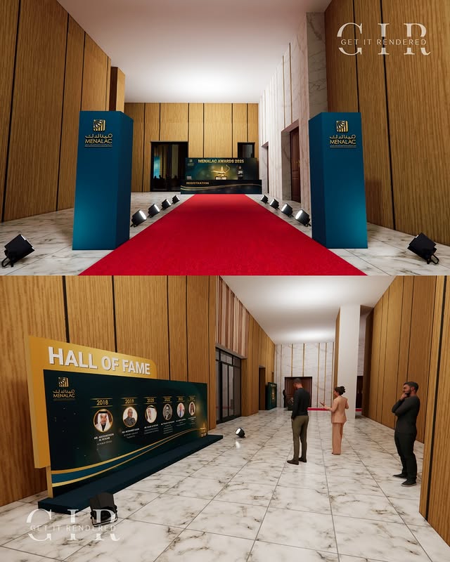 MENALAC Awards Entrance