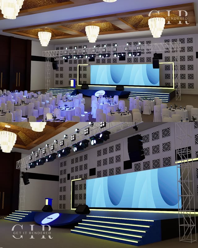Conference Hall Setup