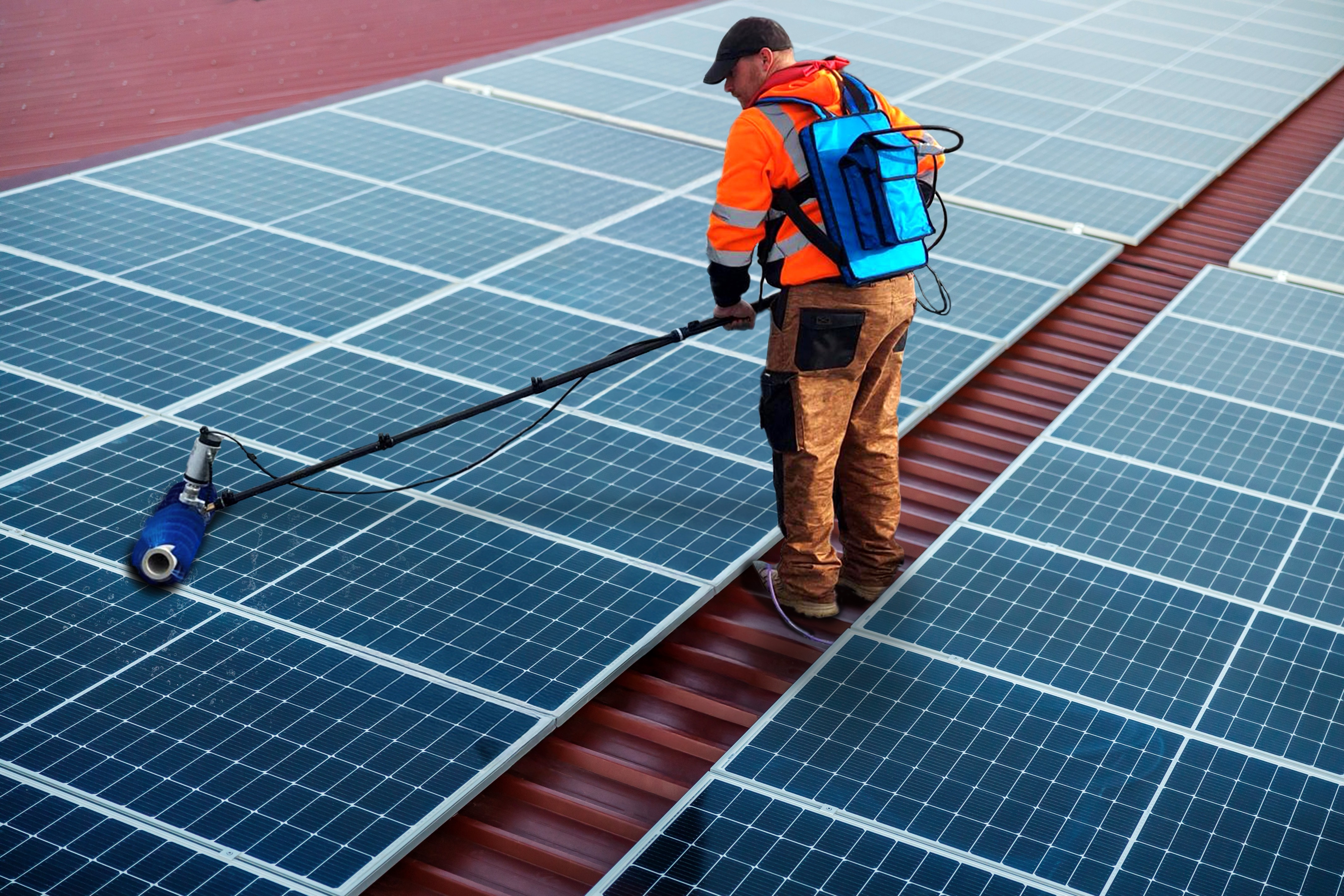 Solar Panel Cleaning Vehicles