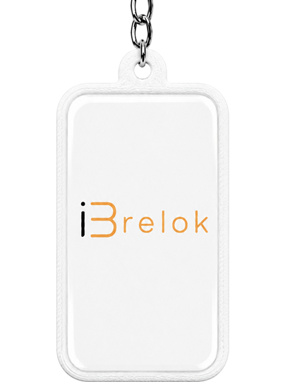 Rectangular keychain