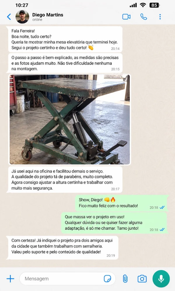 Depoimento de Diego Martins