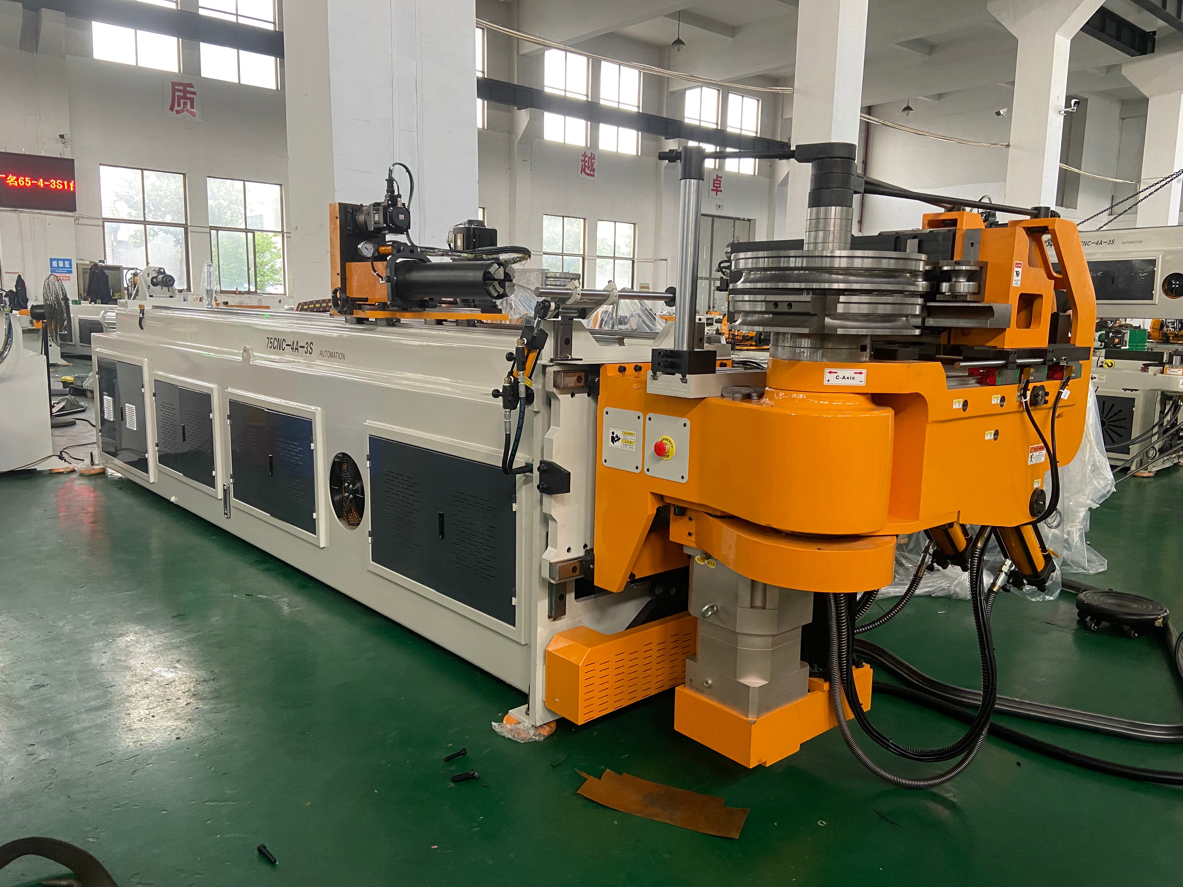 4-Axis CNC Pipe Bending Machine (75mm, 3S)