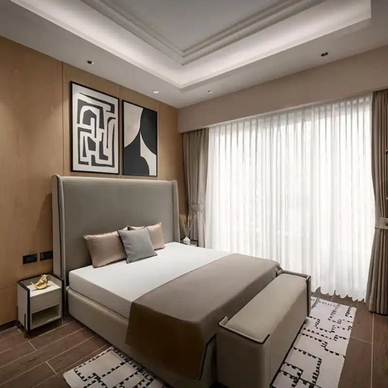 Wave Eden master bedroom with contemporary design and natural light