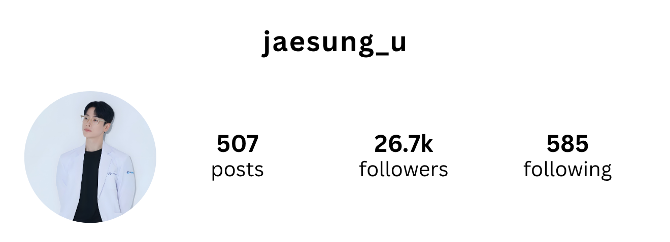 jaesung_u after - 507 posts, 26.7k followers