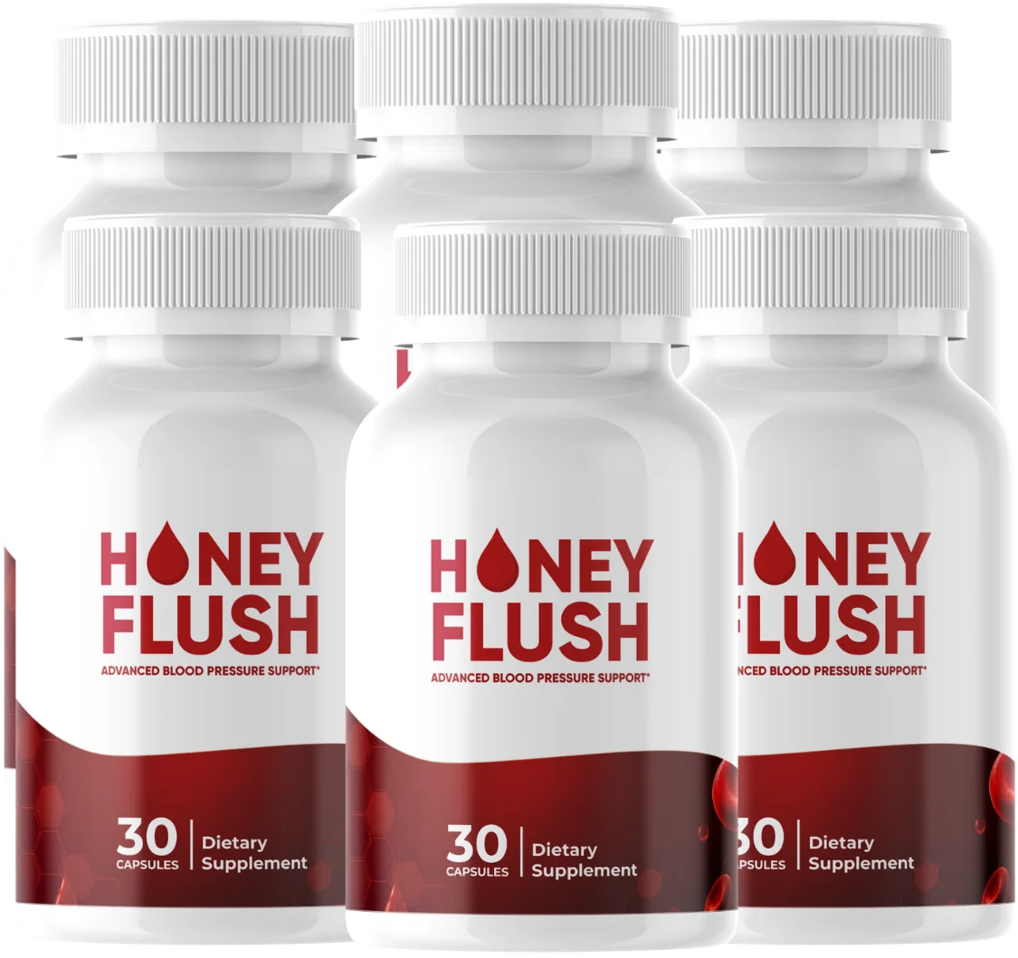 6 Honey Flush Bottles