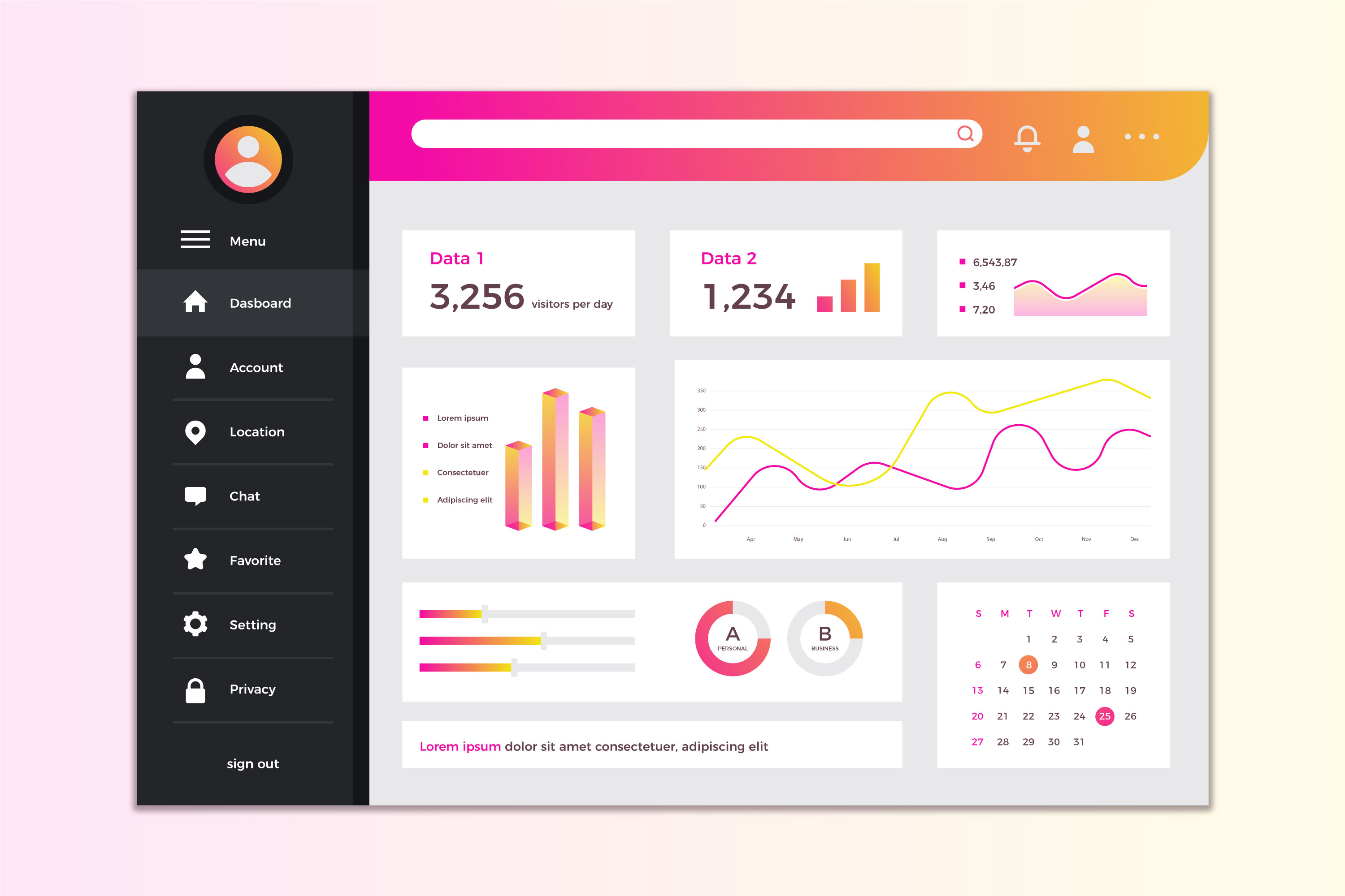 Social Media Dashboard