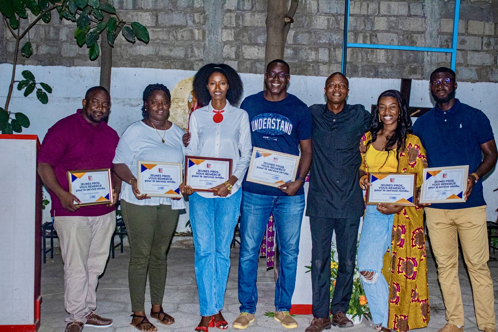 Cérémonie de remise de certificats Jeunes Pros
