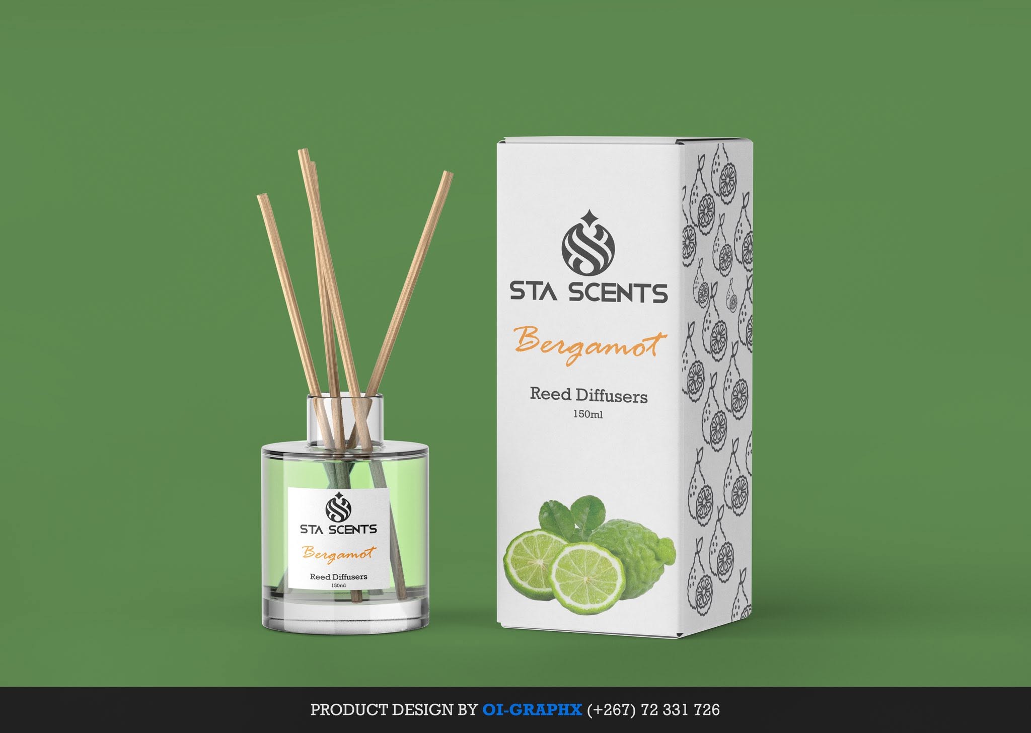 STA Scents Product design design by OI-Graphx