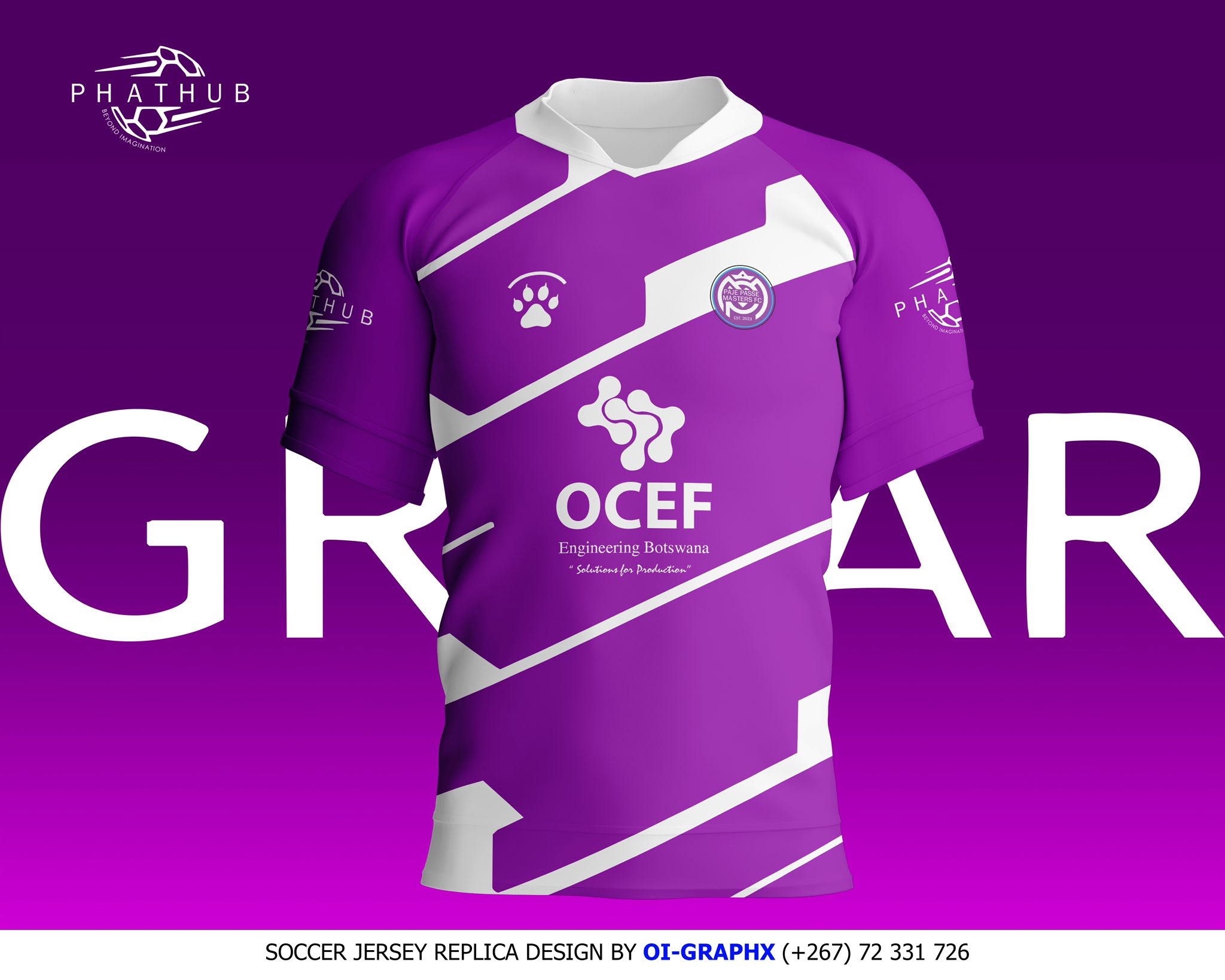 Phathub / OCEF Sportswear design by OI-Graphx