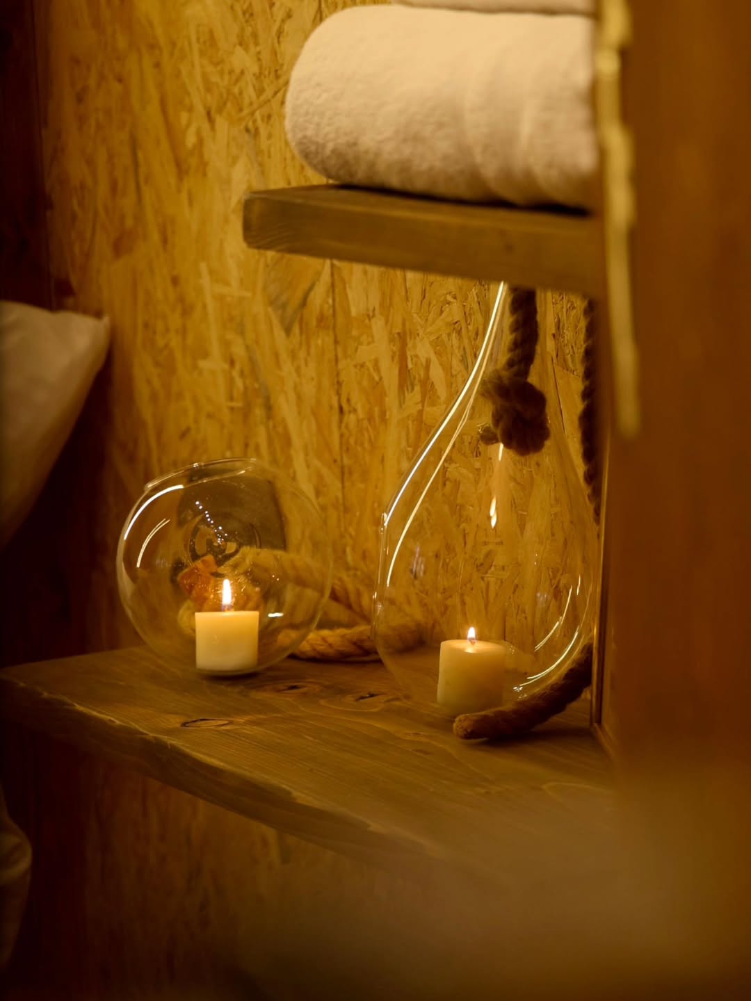 Spa Corner with Candles
