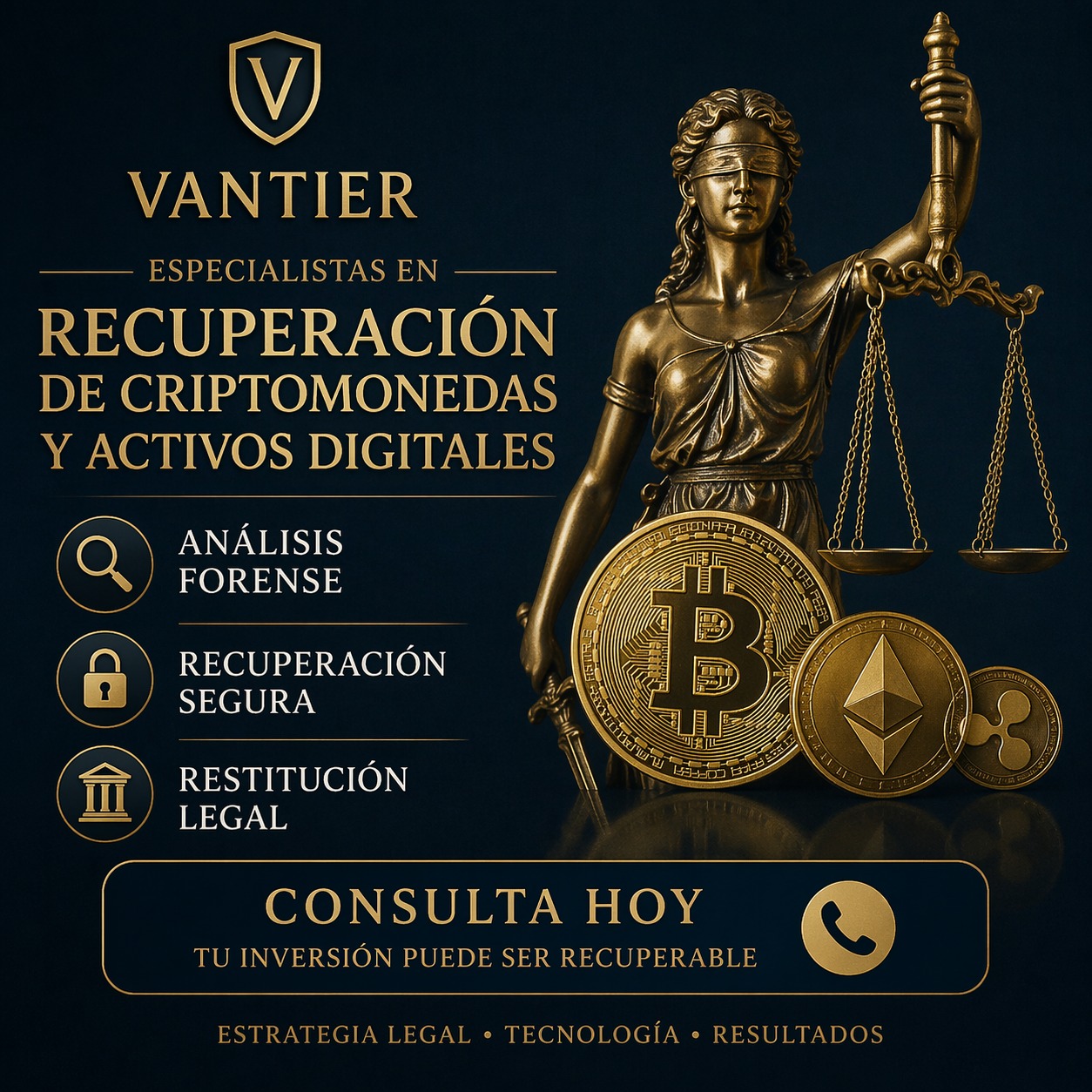 Recuperación de Criptomonedas
