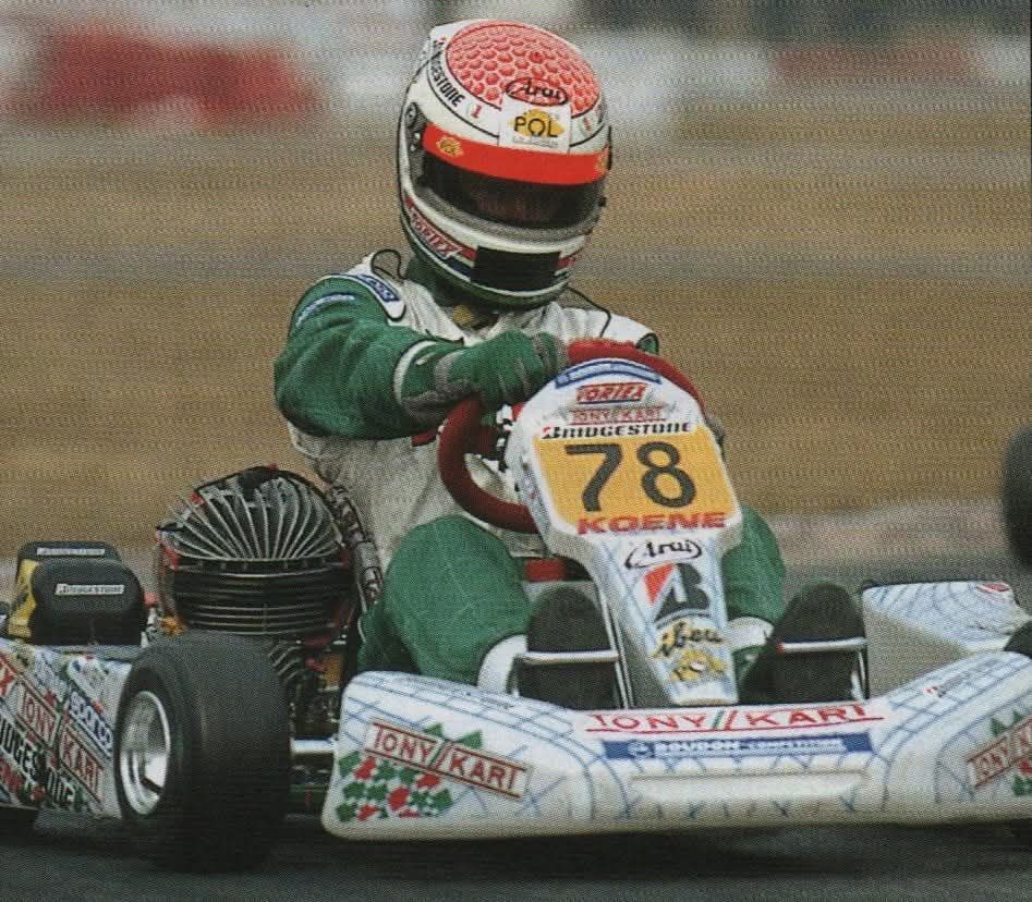 Tony Kart #78 with Koene branding