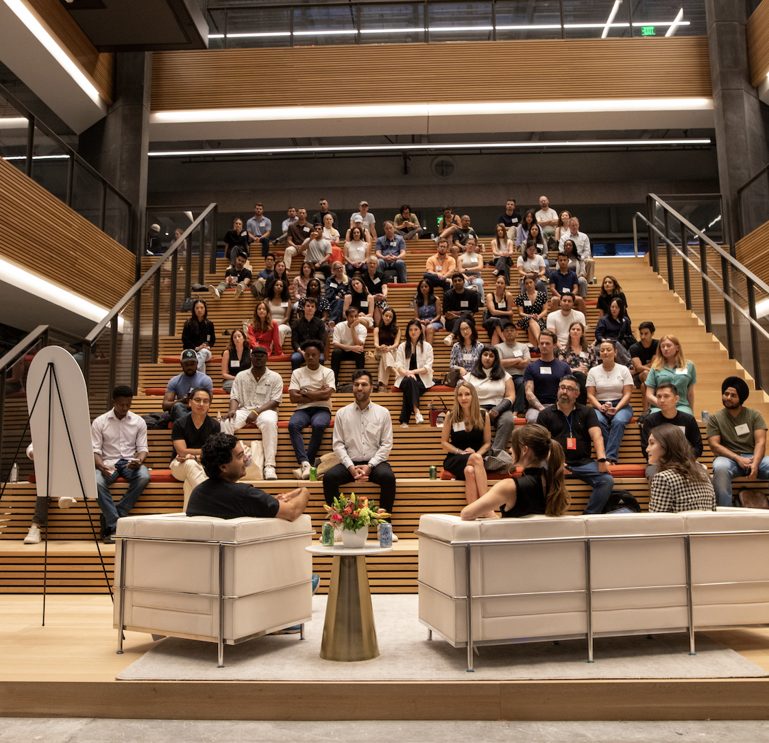 Crowd at Inside Summit amphitheater