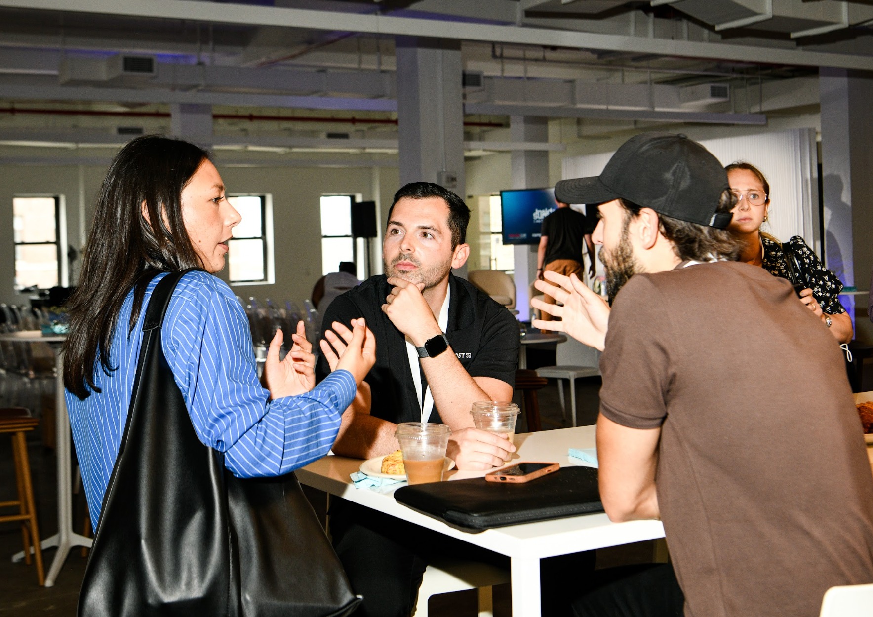 Networking conversation at Inside Summit
