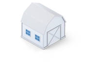 Warehouse barn storage facility