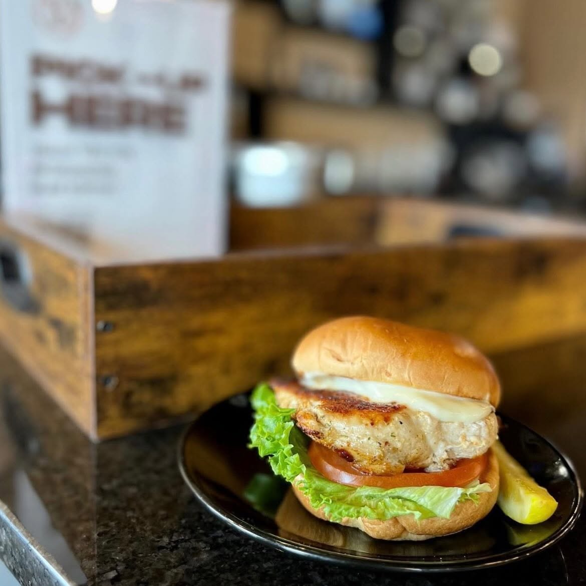 Grilled Chicken Burger