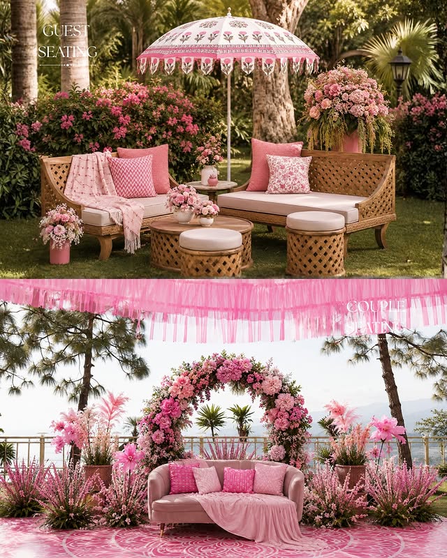 Tropical Couple Seating
