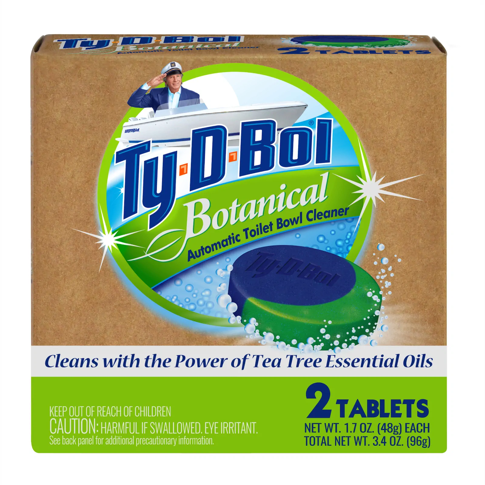 Ty-D-Bol Botanical Tablets with Tea Tree Oil