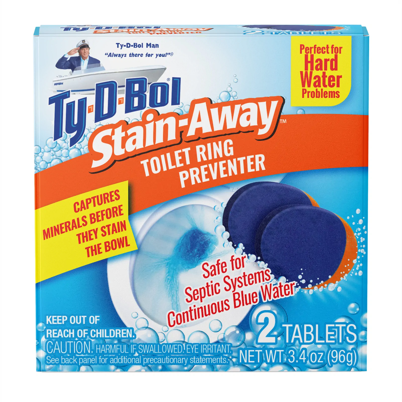 Ty-D-Bol Stain Away Preventer Tablets