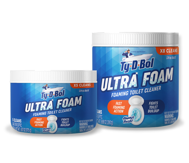 Ty-D-Bol Ultra Foam Toilet Cleaner