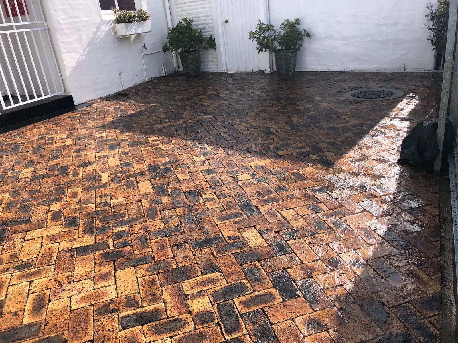 Courtyard Restoration after