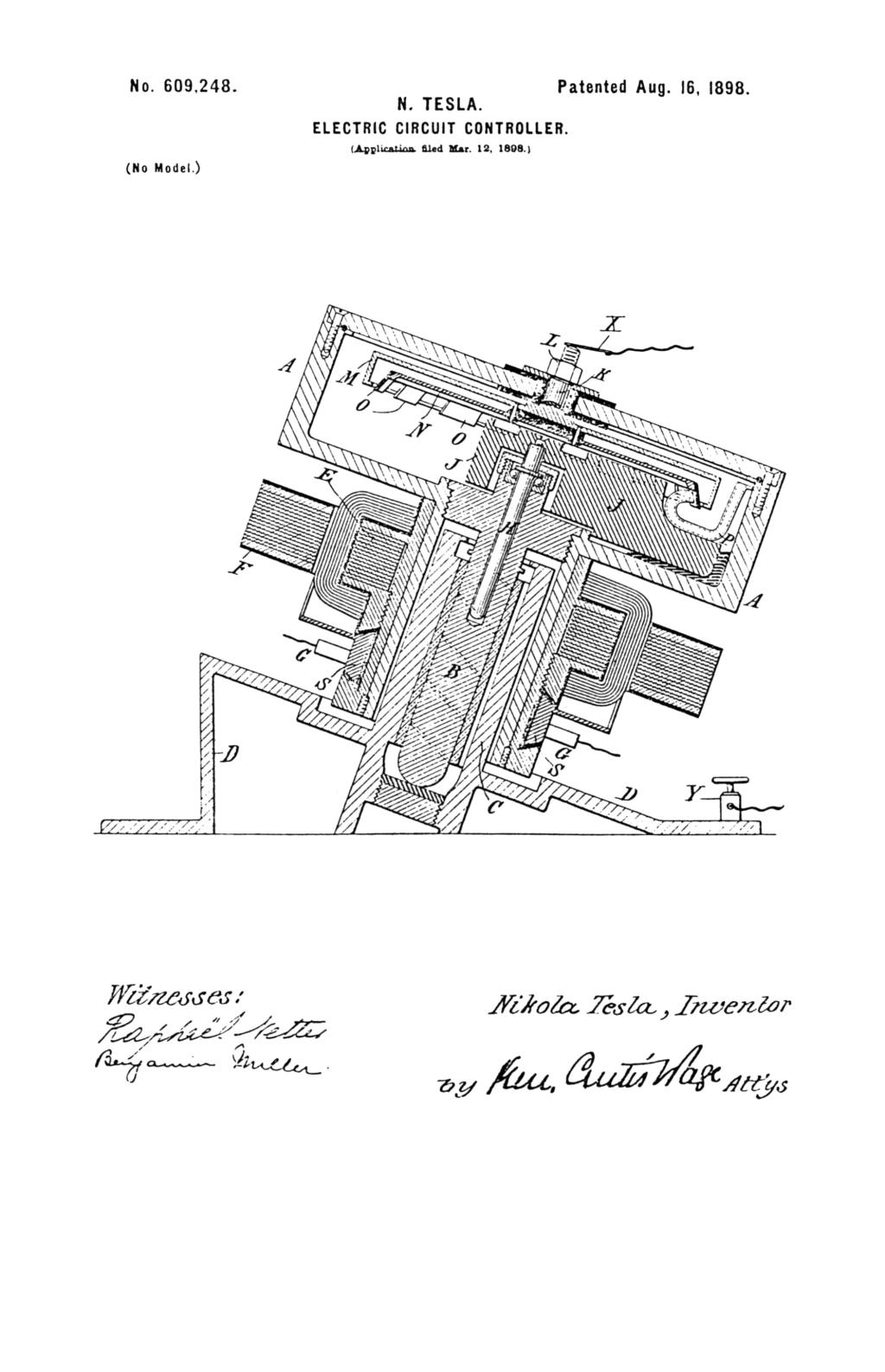 Electric Circuit Controller
