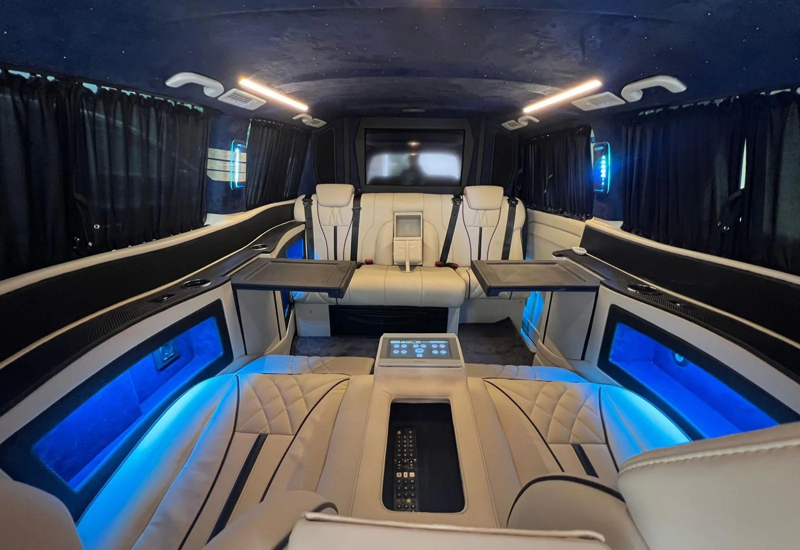 Premium cabin with smart controls