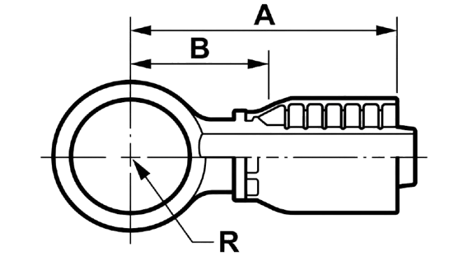 70011F DIN METRIC BANJO