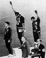 1968 Olympics Black Power Salute - Tommie Smith and John Carlos