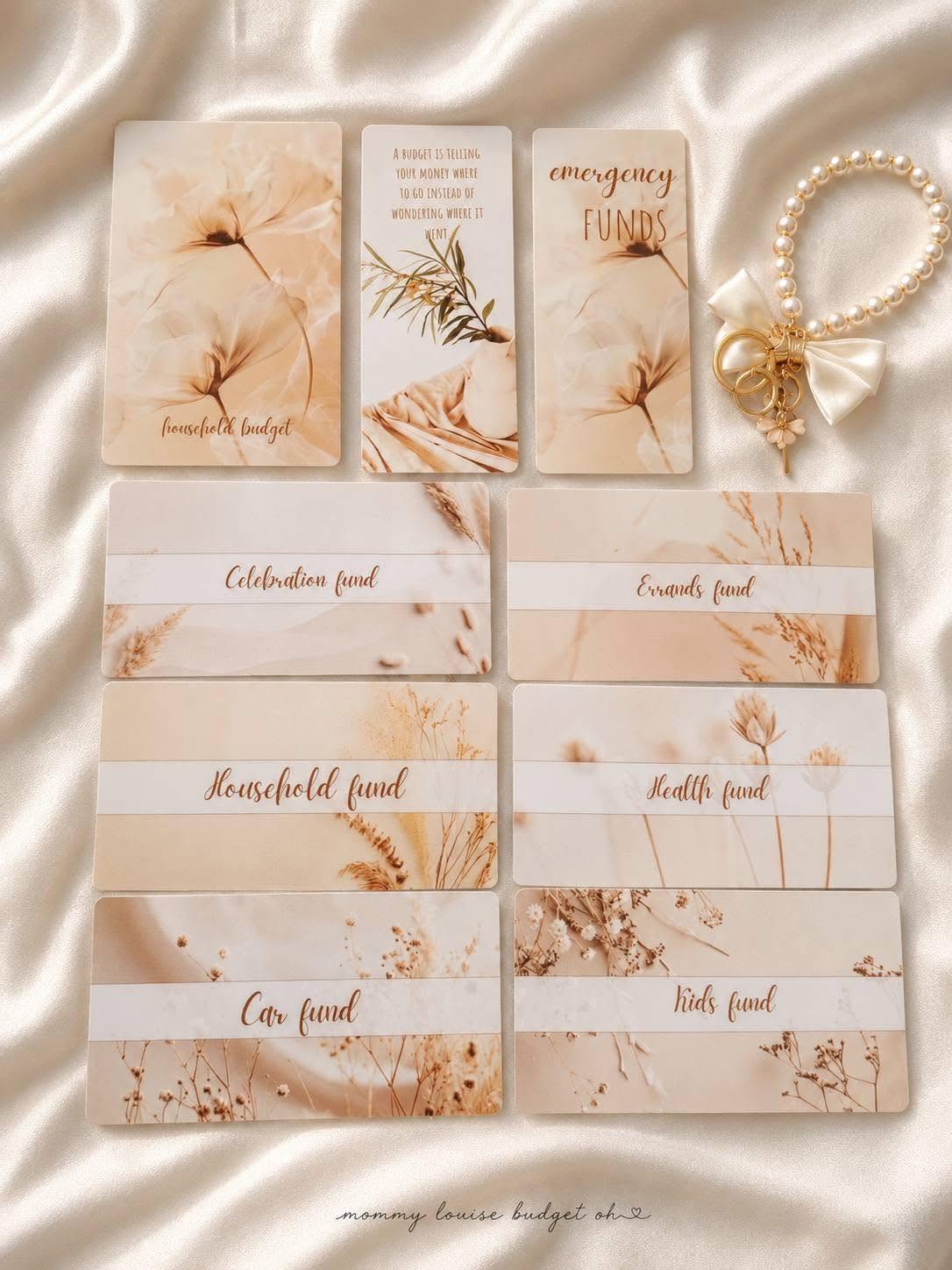 Aesthetic Household Budget Planner