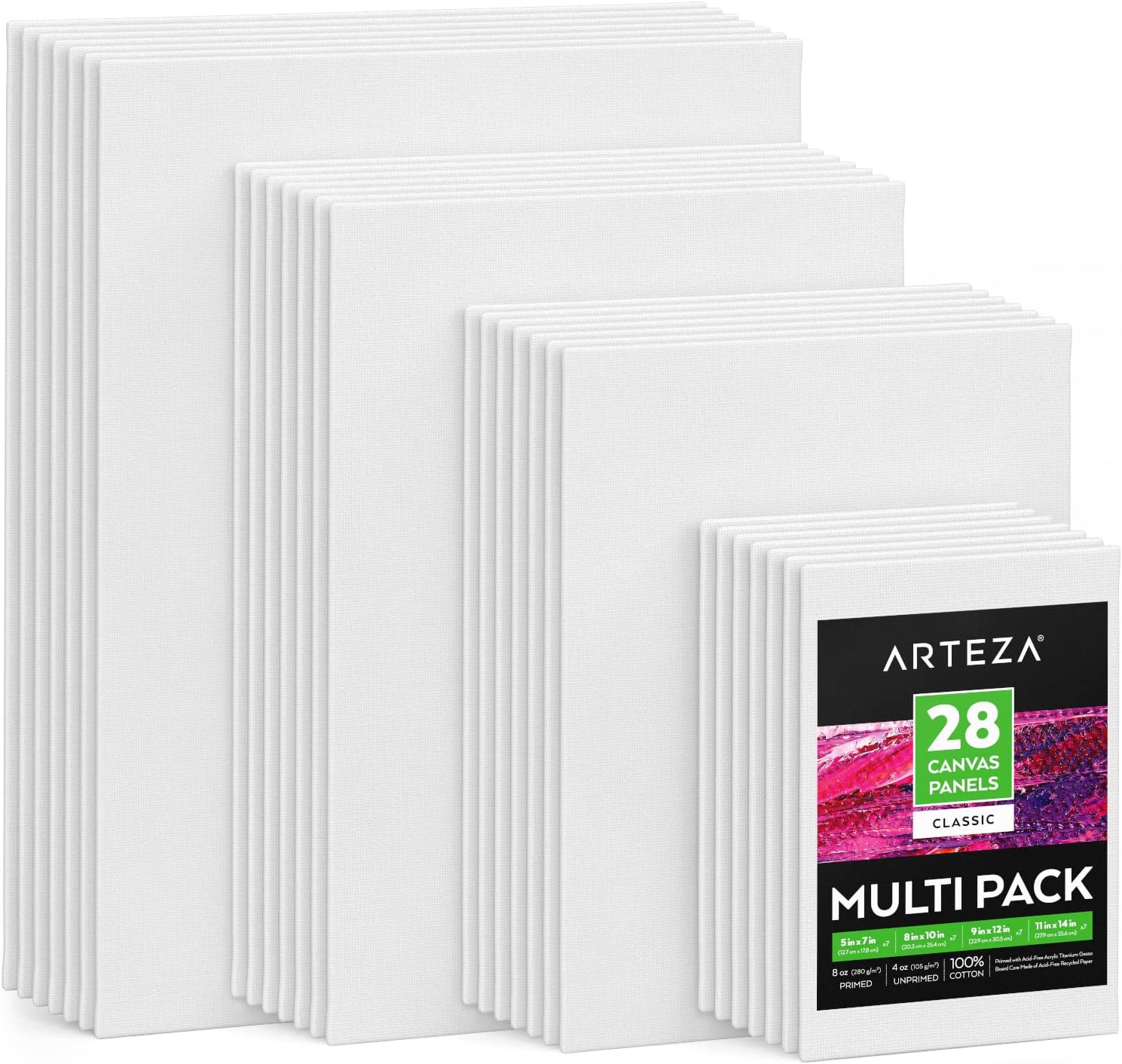 Canvasboard Multipack for Beginners