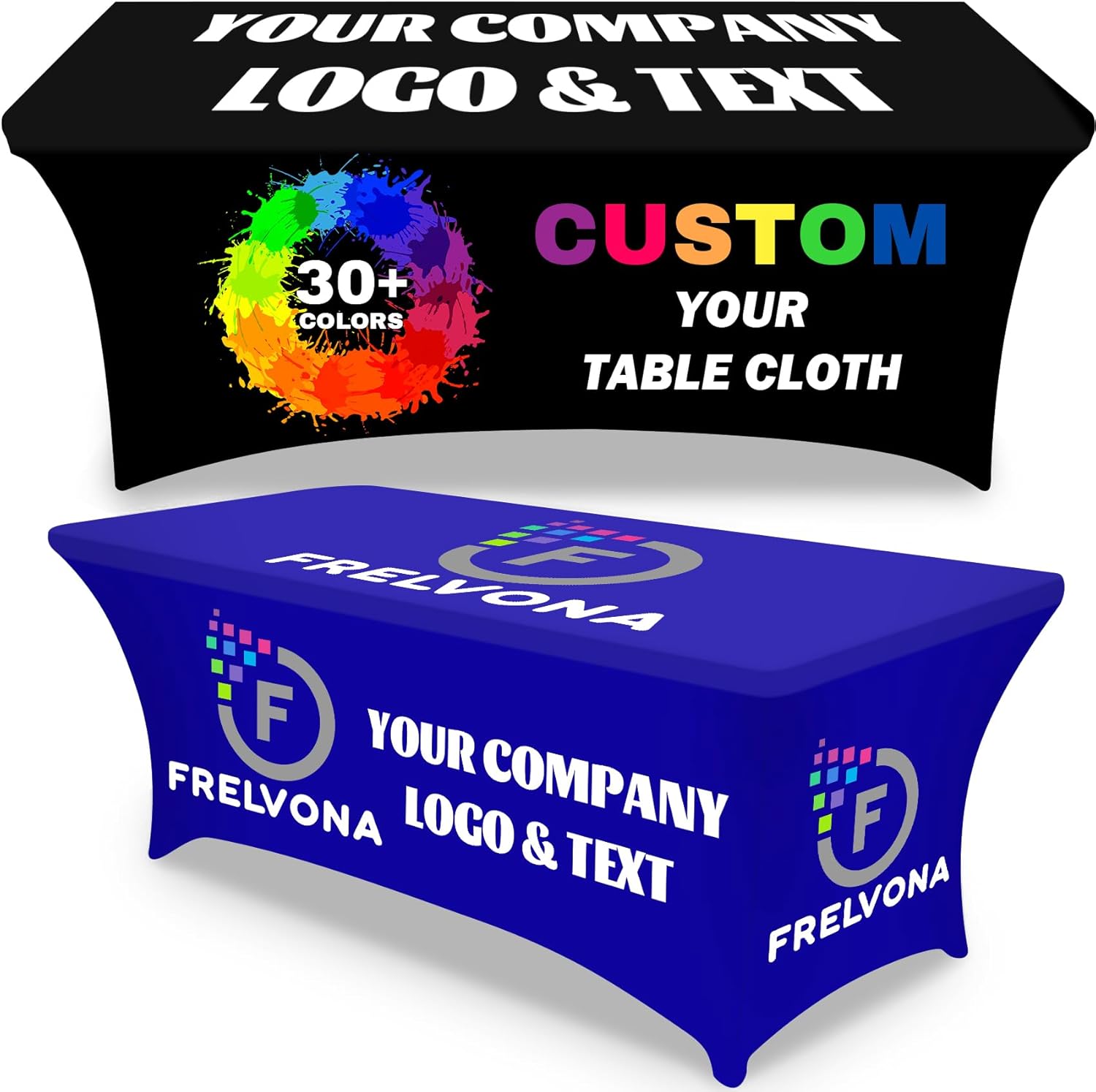 6FT Custom Table Cloth with Business Logo