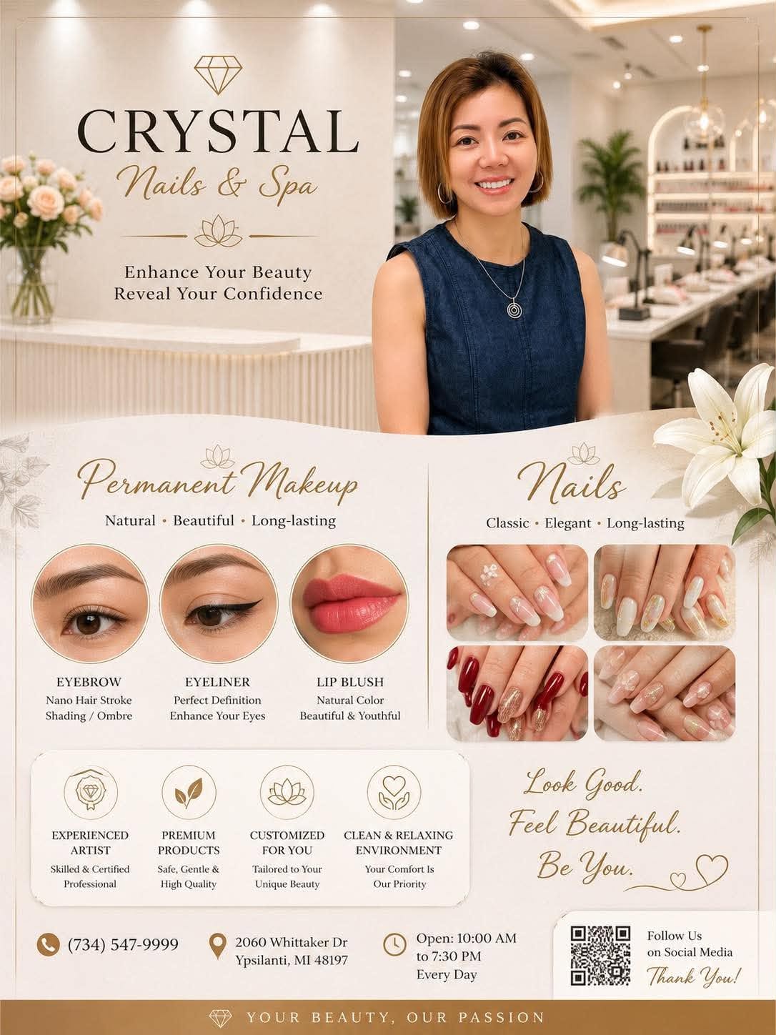 Crystal - PMU Artist & Salon Owner
