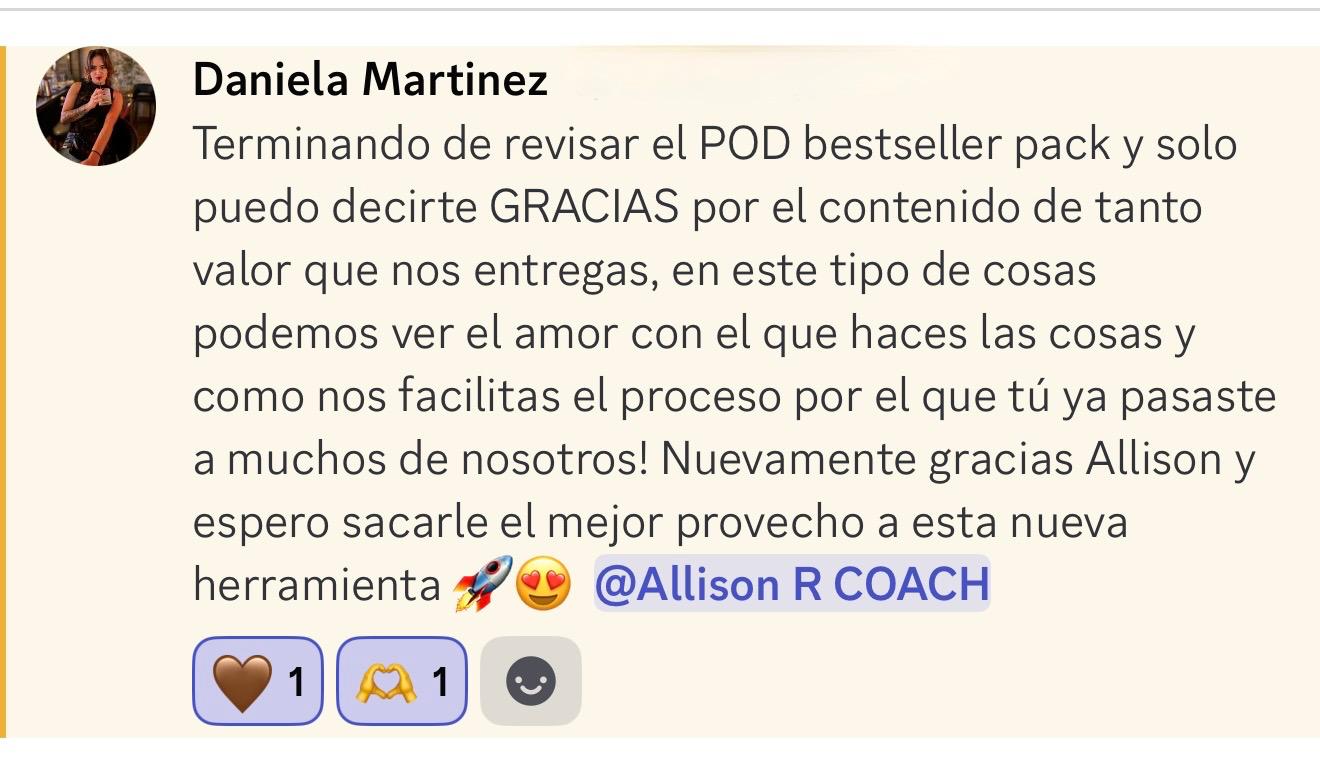 Testimonio de Daniela Martinez