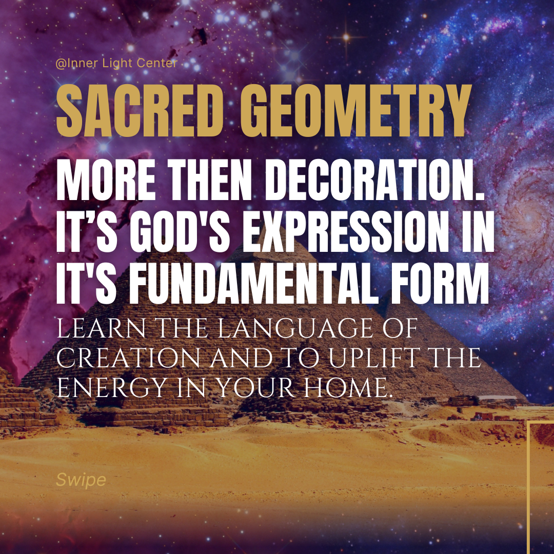 Instagram Carousel - Sacred Geometry Workshop - Slide 1