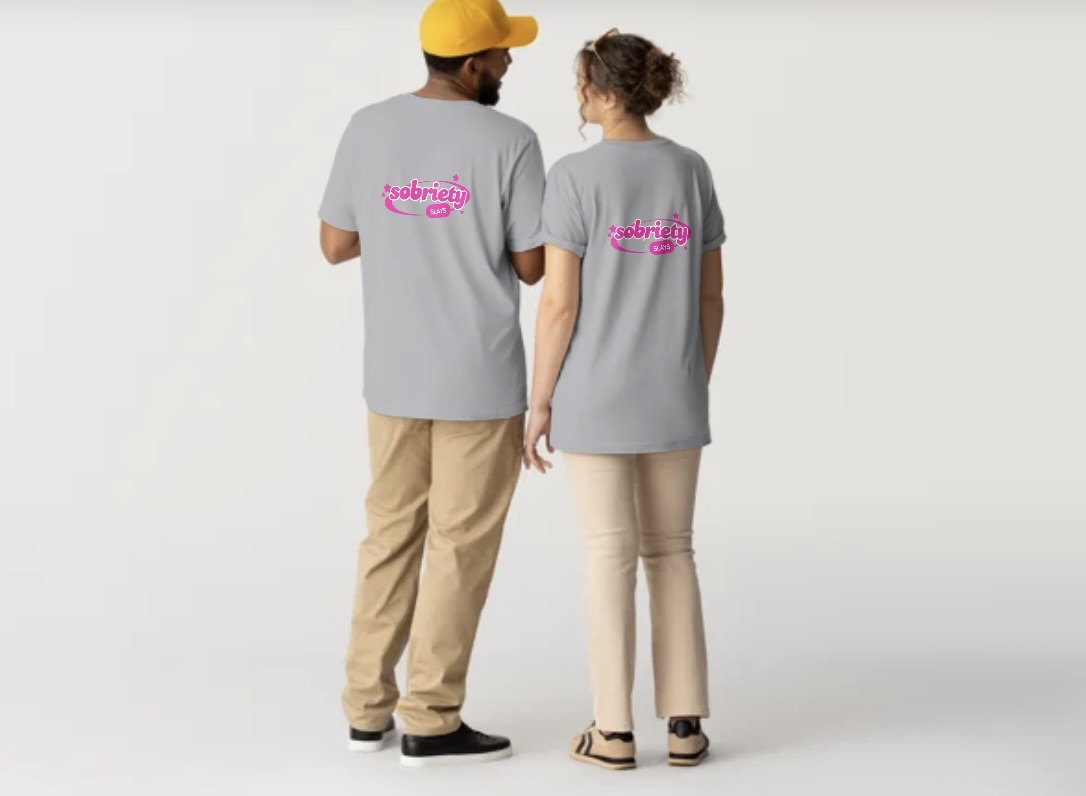 Sobriety Slays Tee view 3