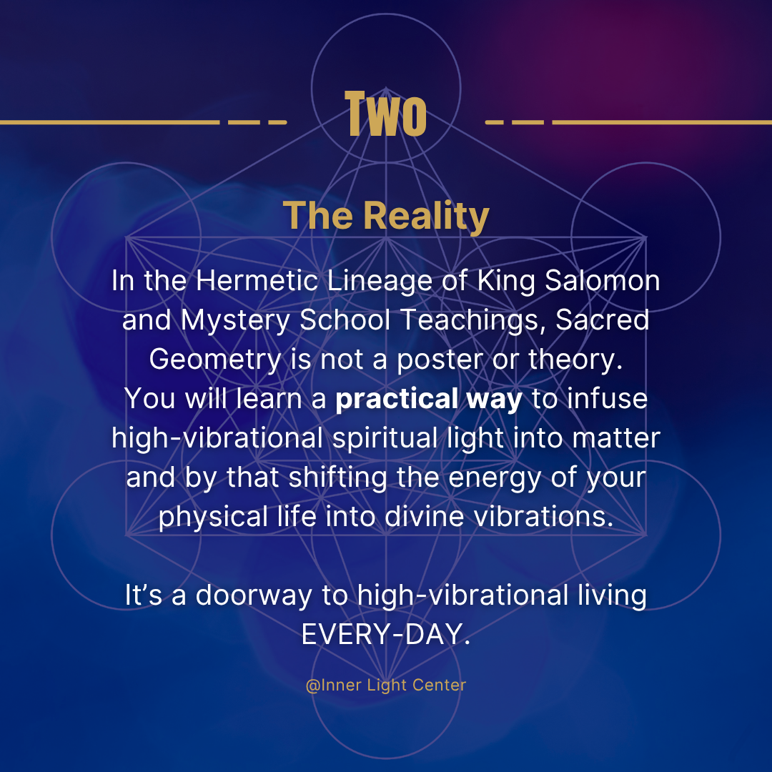 Instagram Carousel - Sacred Geometry Workshop - Slide 3