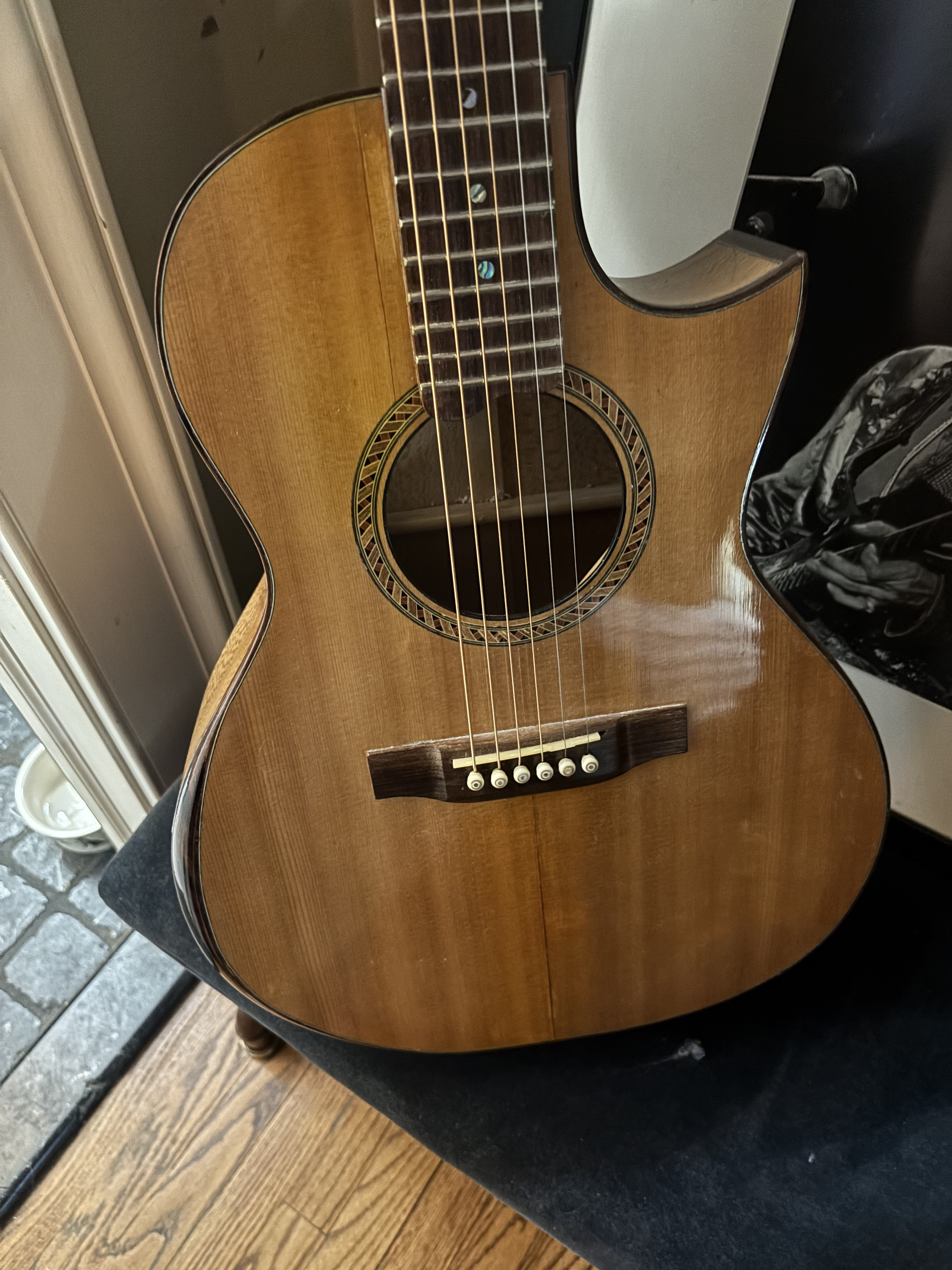 Scottish Oak Cutaway Acoustic