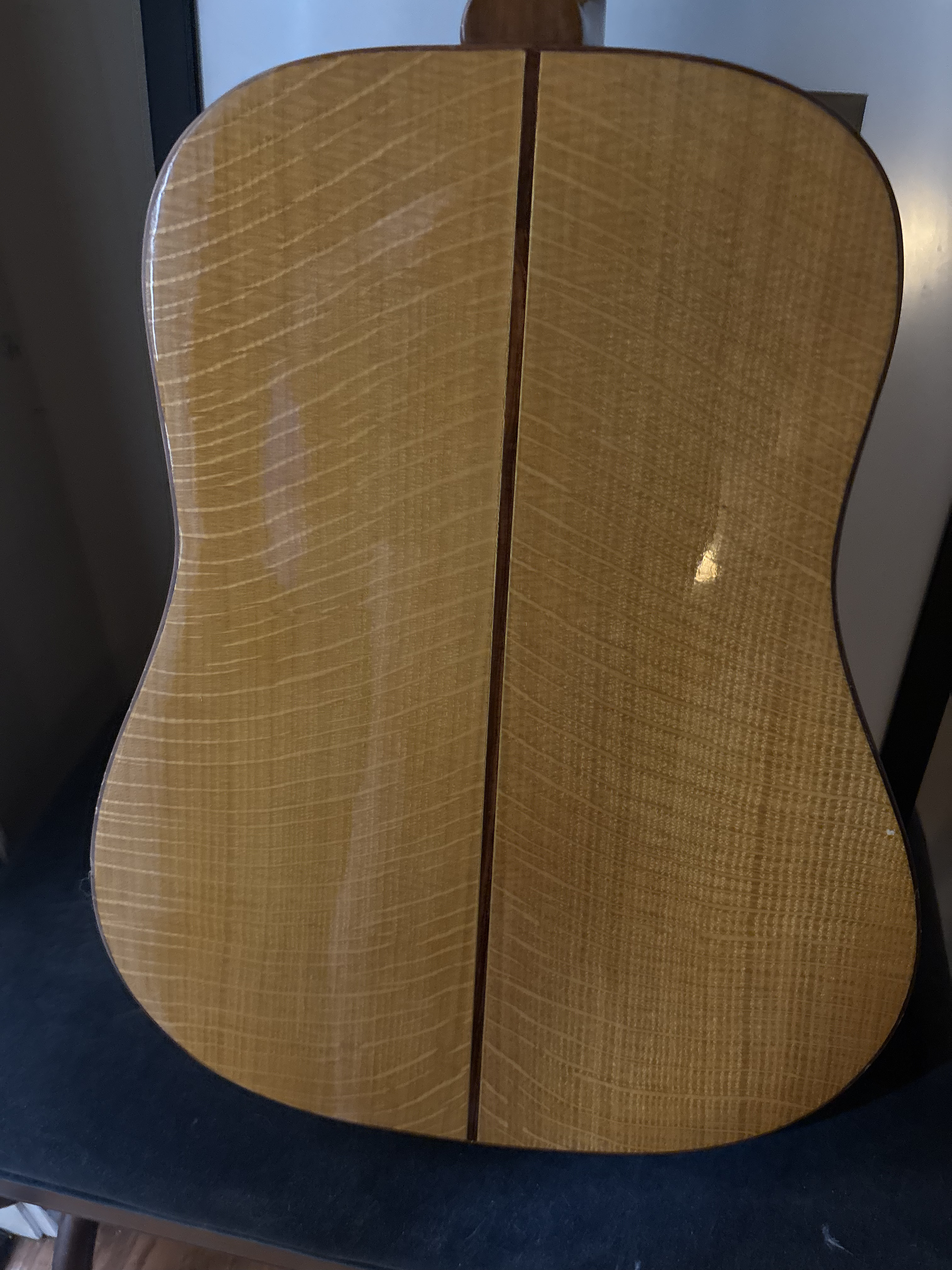 Scottish Oak Dreadnought Back
