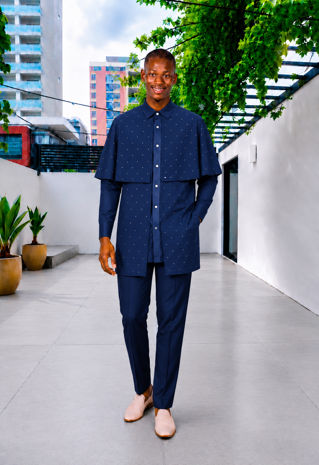 Costume Navy Cape